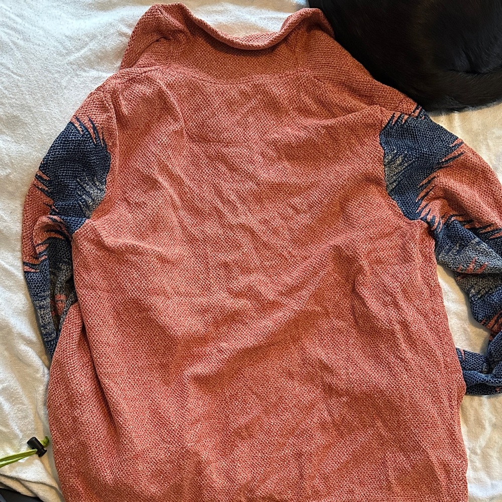 Lucky Brand Geometric/Aztec Cardigan - Picture 6 of 6